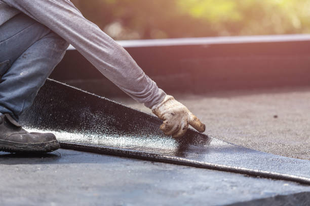 Professional Emergency Waterproofing technician working in Almond, NY